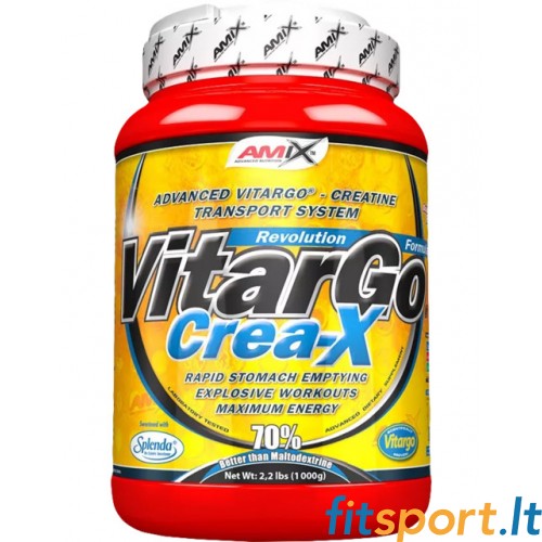 Amix Vitargo® Crea-X ( Vitargo®  angliavandeniai su kreatino monohidratu) 1000 g. 